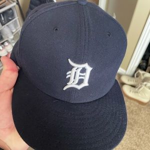 Detroit Tigers Bball Hat - 59Fifty Fitted Size 71/2